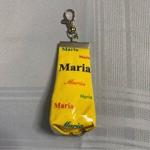 Maria Mini Keychain Clip